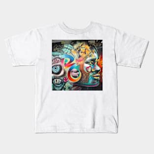 Bogota Street Art Kids T-Shirt